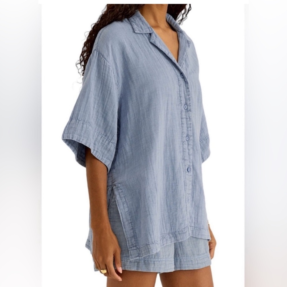 Z Supply Wave Breaker Gauze shirt